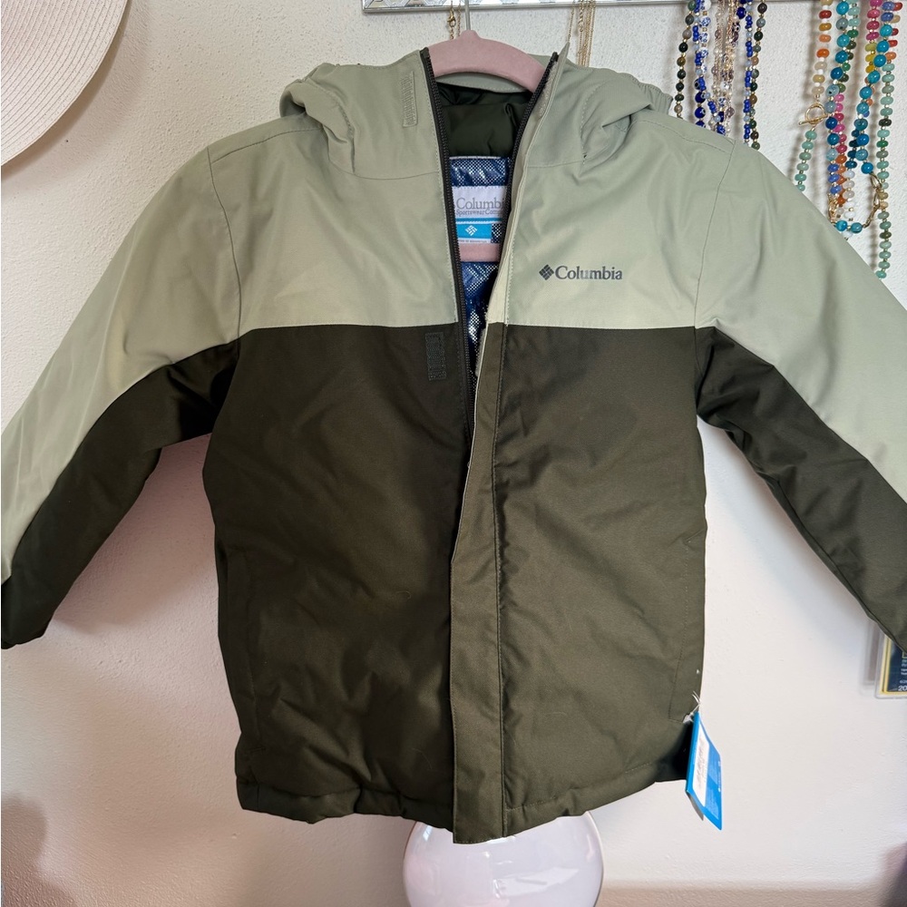 Columbia Kids' Olive and Sage Puffer Jacket